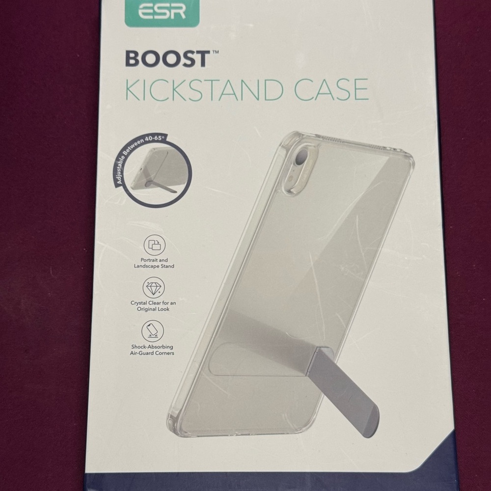 iPad Mini 6, ESR Clear Kickstand Case for Cell Phones
